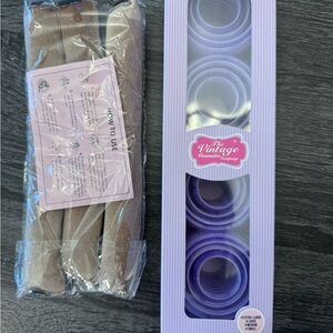 Purple Hair Rollers